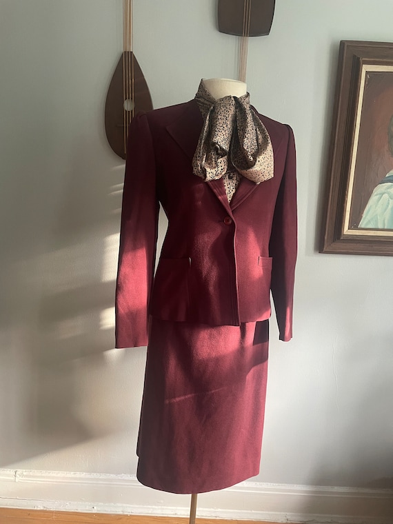 1970s Wool Suit by Daniel for Spellbound - image 1