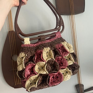1970s Woven Raffia Purse