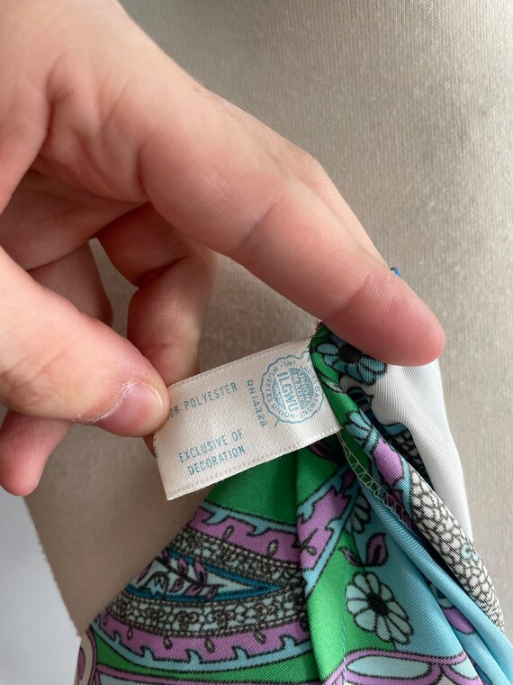 Late 60s Mod Shift Dress, A Godfried Original for… - image 7