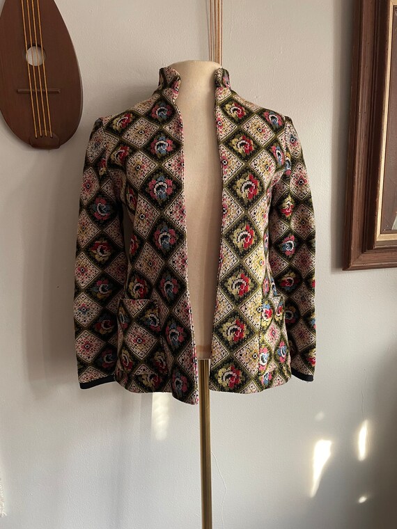 60s/70s Needlepoint Jacket