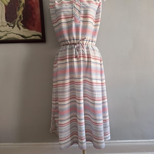 AS IS 1970s Striped Dress