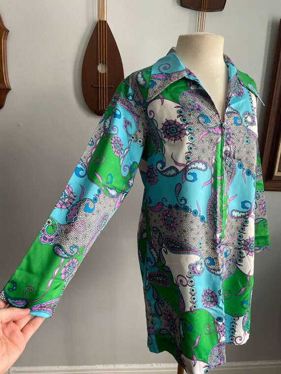 Late 60s Mod Shift Dress, A Godfried Original for… - image 2