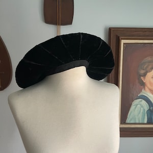 Edwardian Velvet Tam