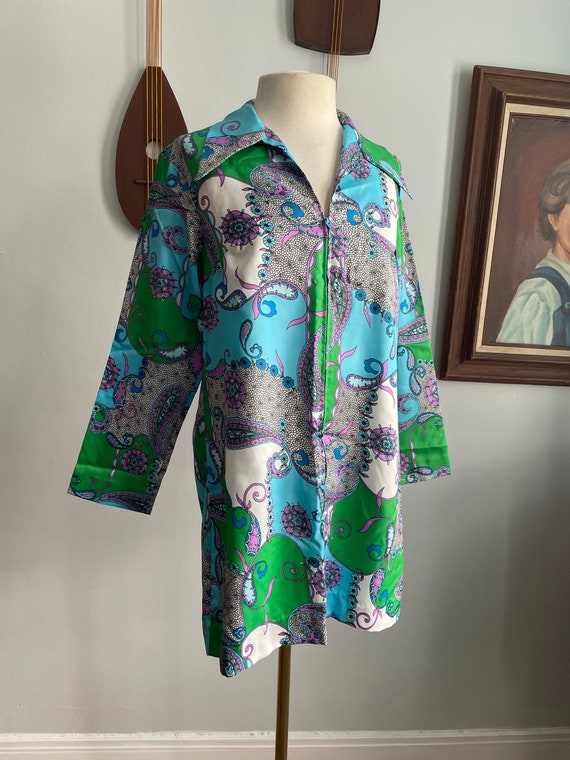 Late 60s Mod Shift Dress, A Godfried Original for… - image 1