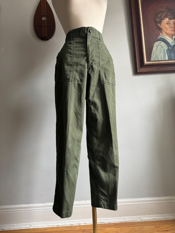 1960s Vietnam War US Army Utility Pants