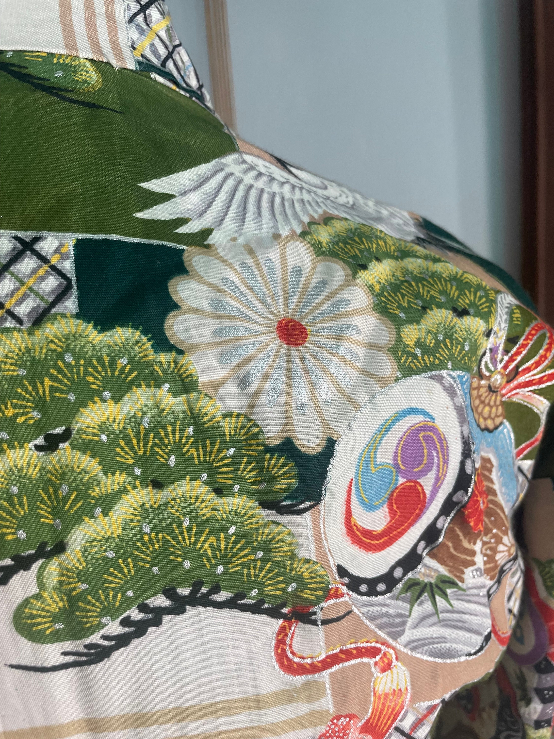 Painted Robe DEADSTOCK 50s/60s Hand Painted Japanese Robe - Etsy