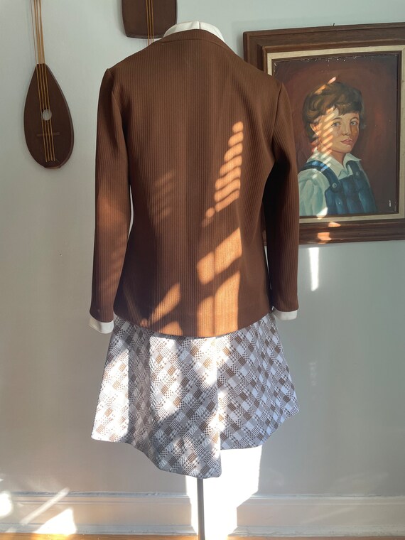 Late 60s/Early 70s R&K Knits Dress and Jacket Set - image 6