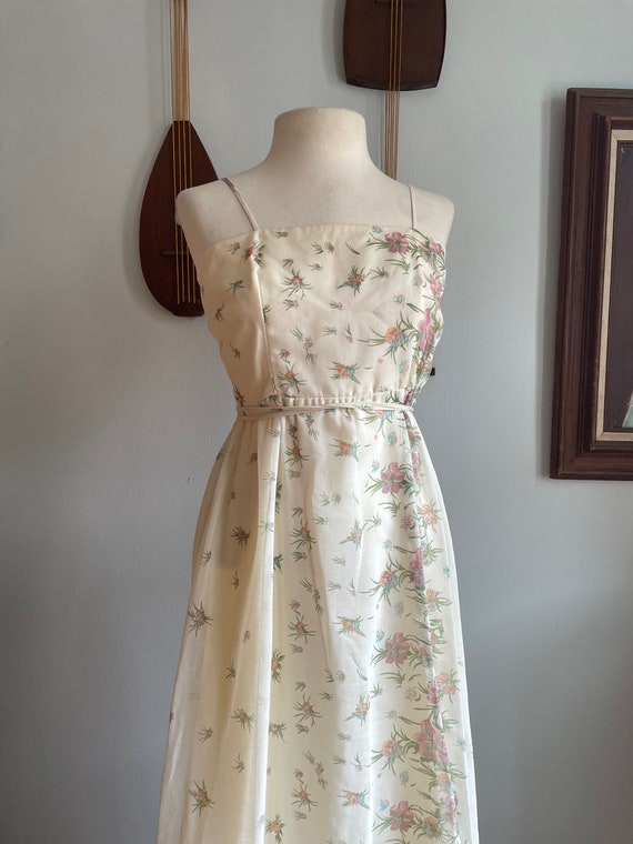 60s/70s House of Bianchi Floral Dress - image 3