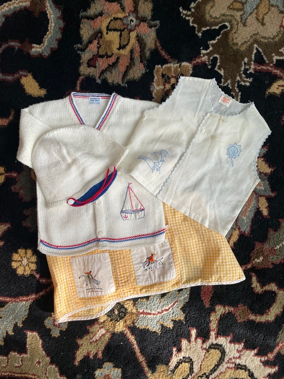 Lot of Baby Clothing: 1950s and 1960s