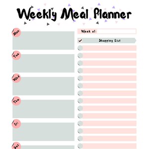Weekly Meal Planner