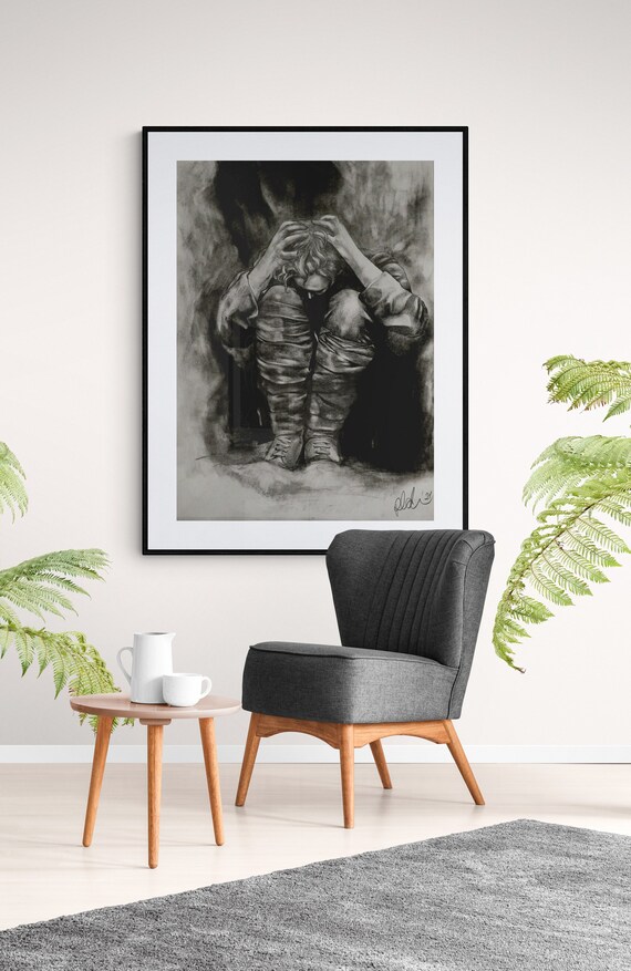Shell Shocked Soldier Canvas Print