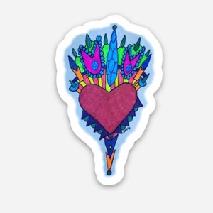 Heart Queen Waterproof Sticker