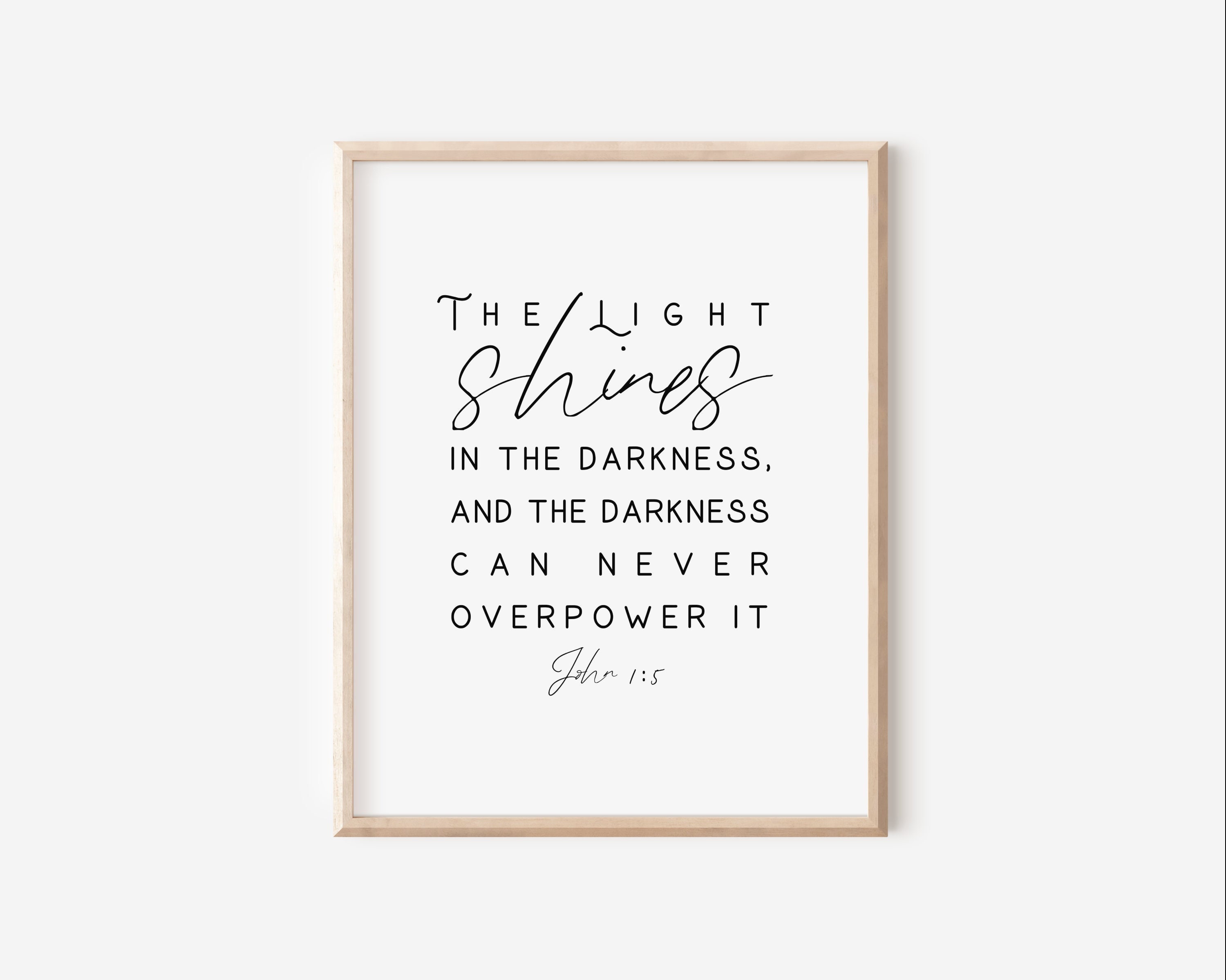 Light Shines In The Darkness
