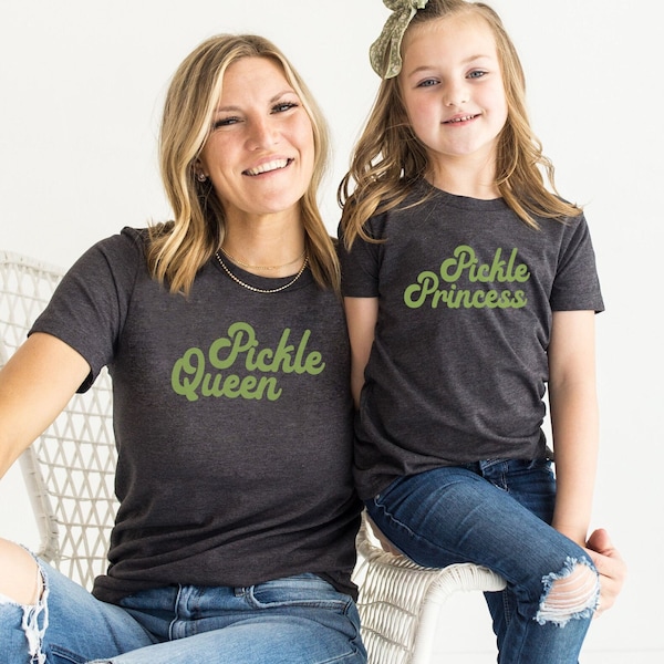 Matching Pickle Lover Family Shirts