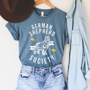 German Shepherd Shirt, German Shepherd Society Tshirt, German Shepherd Mom Gift, German Shepherd t-shirt, Badass Dog Mom Shirt