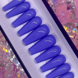 GRAPE | Purple Press On Nails