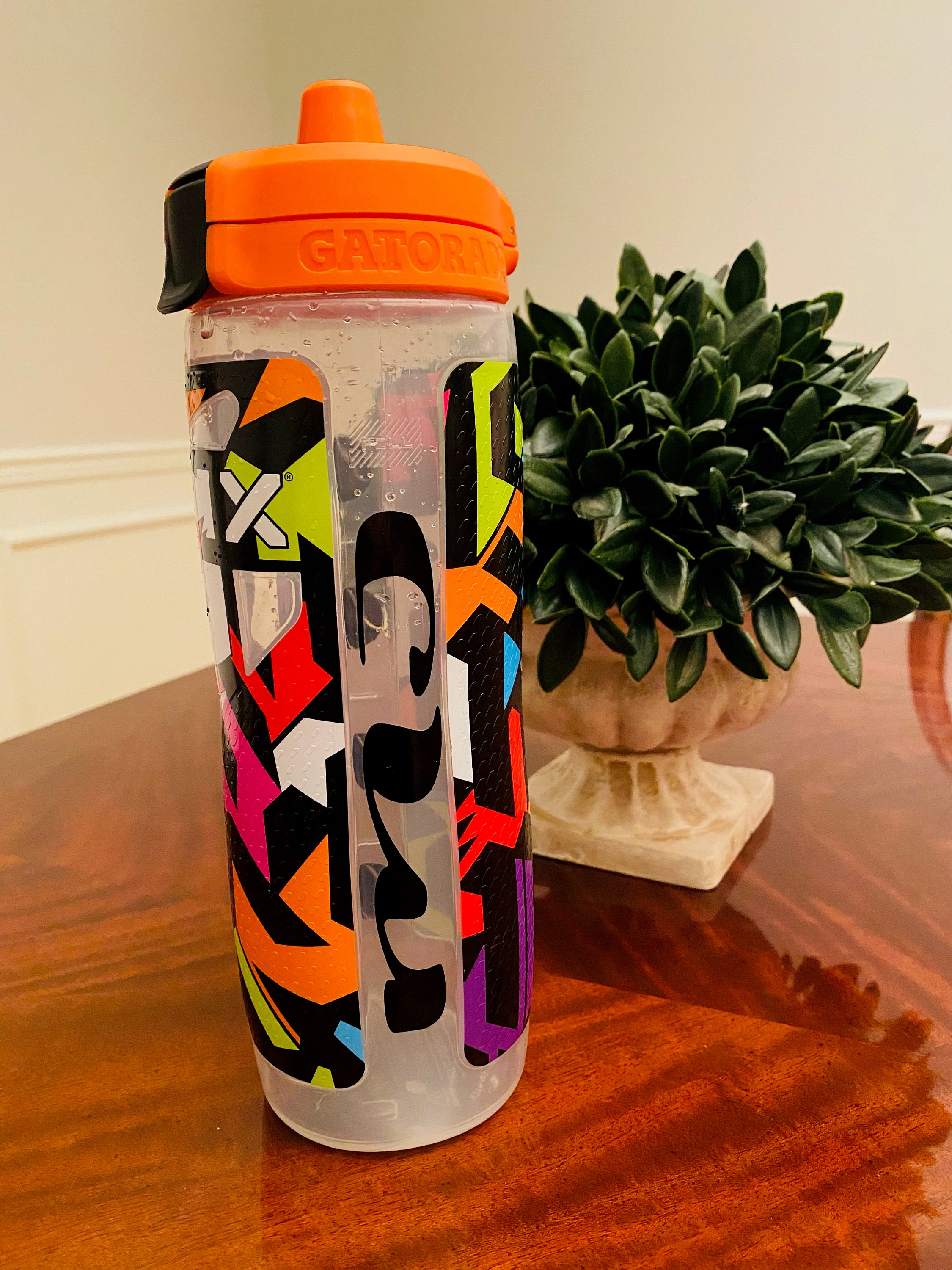 Water Bottle-Gatorade Sports Bottle- Personalized  CABINS & QUADS-  Everything Custom for Camp & College