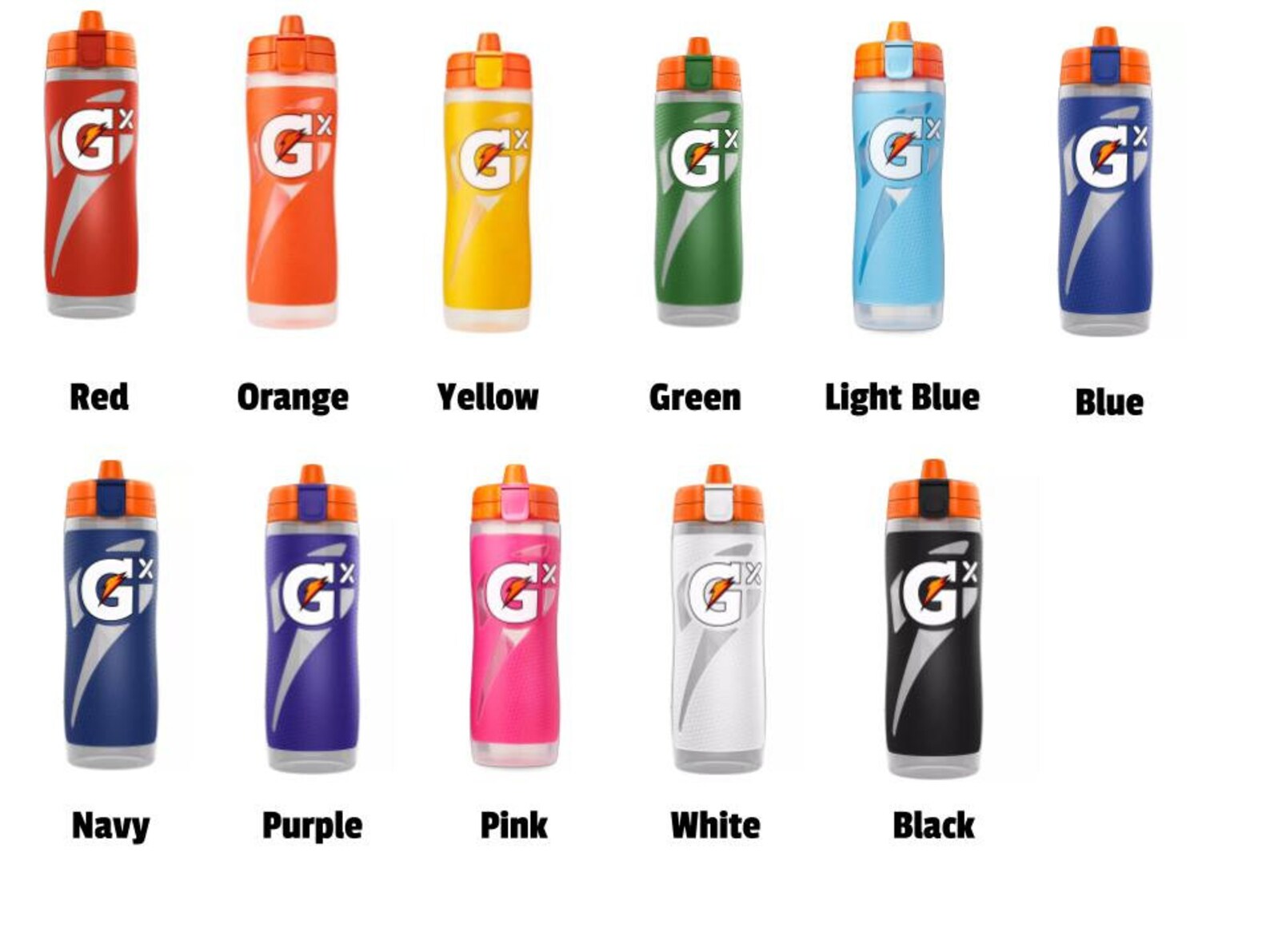 Custom Gatorade Gx Bottle black Vinyl Etsy Australia