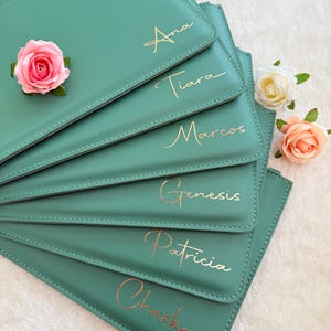 Personalised Clutch Bag, Personalised Bridesmaid Gift, Personalised Handbag, Maid of Honour Gift, Gift for Her, Hen Party Gift image 9