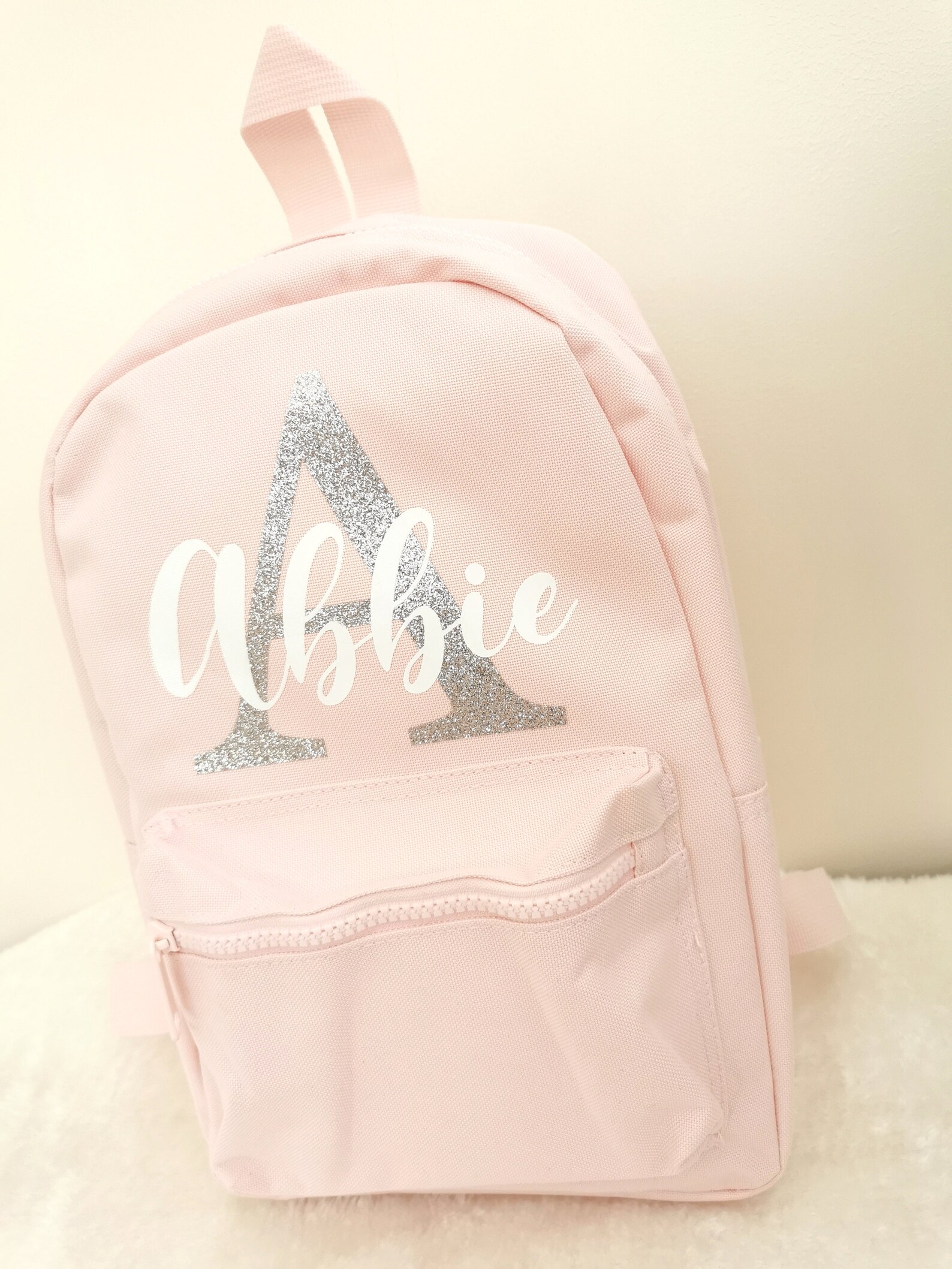 Personalised Name Initial Backpack | Custom Girls Boys Kids Children ...