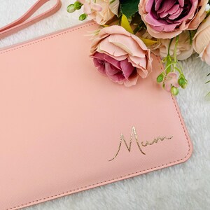 Personalised Clutch Bag, Personalised Bridesmaid Gift, Personalised Handbag, Maid of Honour Gift, Gift for Her, Hen Party Gift image 12