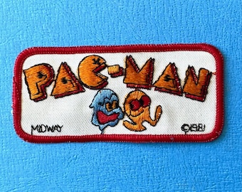 Vintage Pac-Man patch 1981