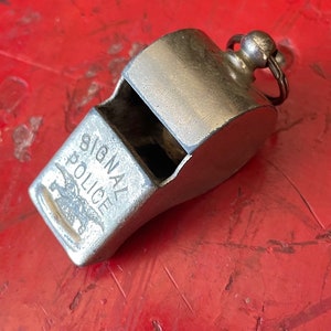 Vintage Police Signal Whistle
