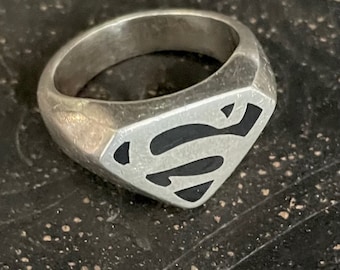 Vintage superman ring Etsy