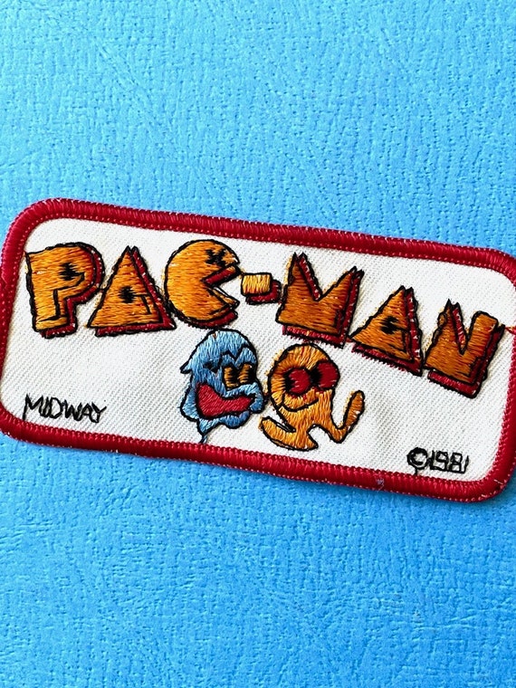 Vintage Pac-Man patch 1981 - image 2
