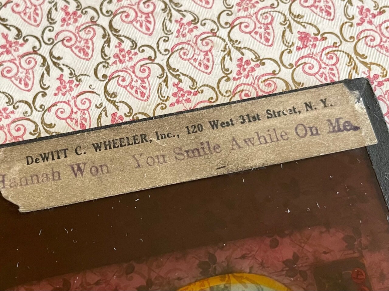 Vintage Glass Slide Victorian Era. Used With a Magic Lantern Etsy