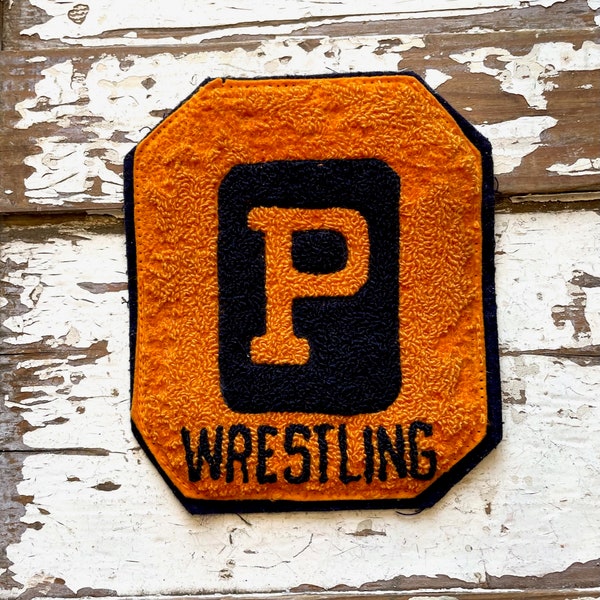 Letterman Wrestling Patches - Etsy