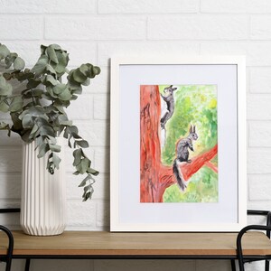 Southwestern Colorado Printable Watercolor Forest Wall Art Digital File ...