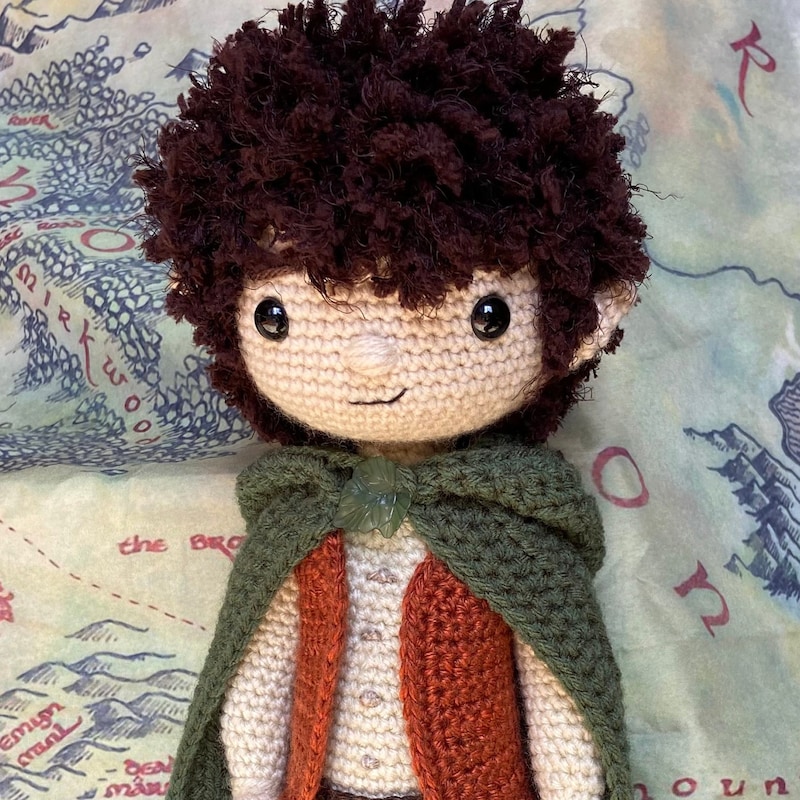 Lord Rings Crochet Toy Etsy