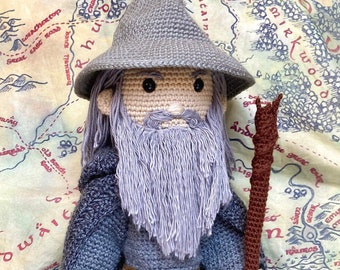 Add-On Crochet Pattern: Human Wizard
