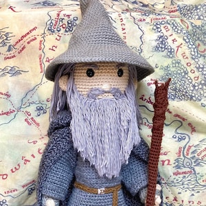 Add-On Crochet Pattern: Human Wizard