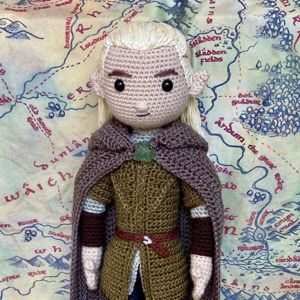 Add-On Crochet Pattern: Male Elf