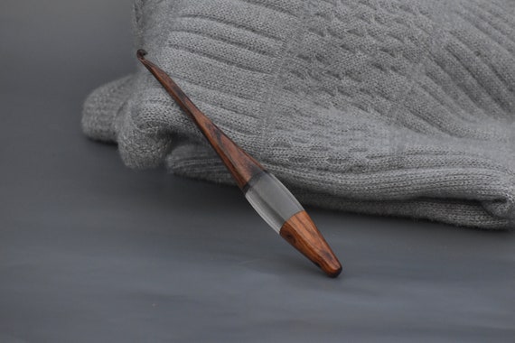 Crochet Hook Ergonomic Wooden Crochet Hook HANDMADE Crochet Hook