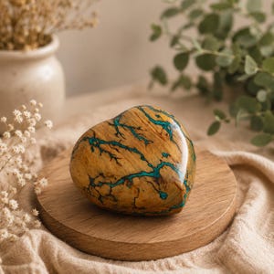 Heart Shaped Wooden Urn, Handmade Keepsake Memorial, Small Resin Wood Ash Holder, Sympathy Gift