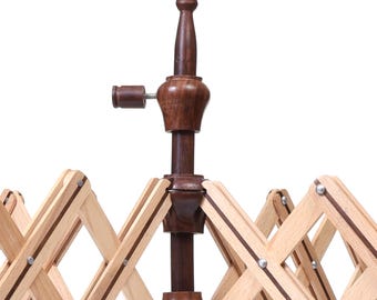 Avvolgitore Per Filato In Legno Con Rocchetto - Set Per Lavorare A Maglia E All'uncinetto