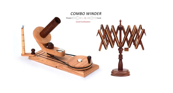 Yarn Ball Winder, Wooden Yarn Swift