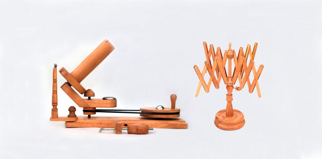 Yarn Winder and Swift Combo Winder Handoperated Pull Ball Yarn Winder