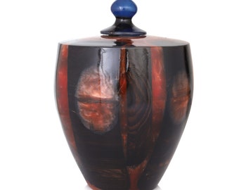 Cremation Urns for Human Ashes Adult Large Funeral Rosewood Memorial Urns Handcrafted 250 Cubic Inches, Urns for Adult Male Female Ashes