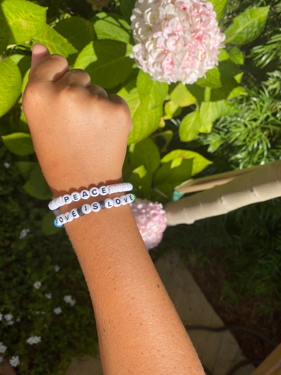 Peace bead best sale bracelet