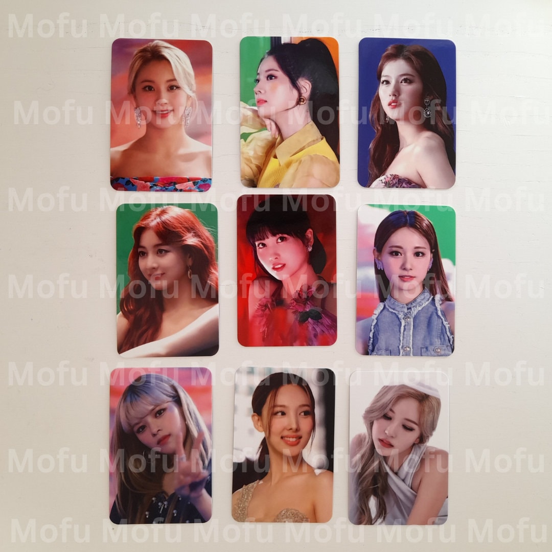Kpop Twice Premium Photocards Eyes Wide Open Monograph Replicas - Etsy
