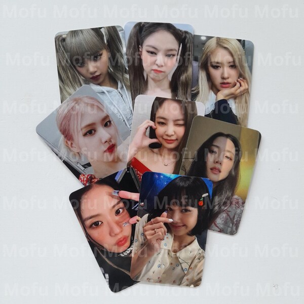 Blackpink Ice Cream Photocards. Etsy Canada
