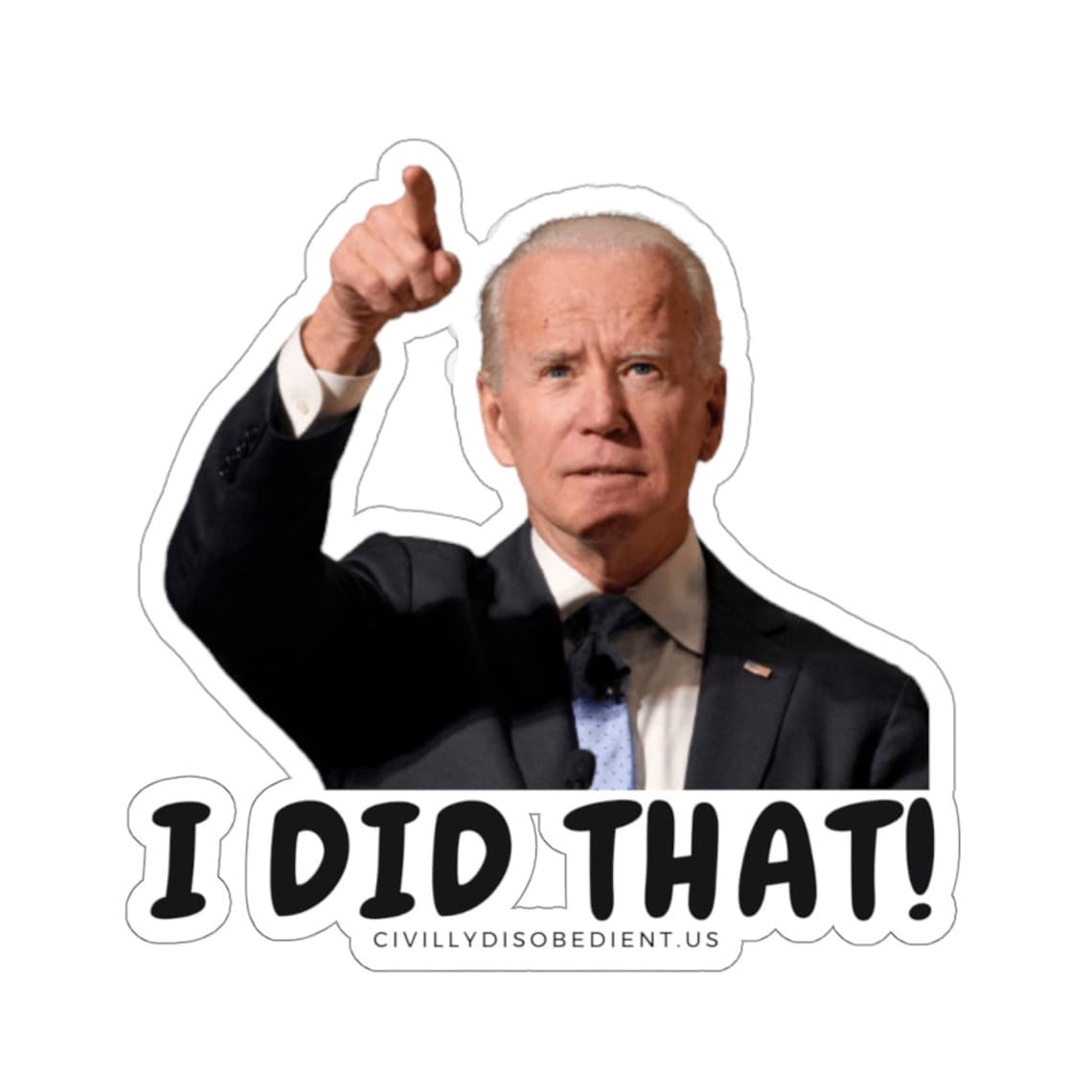 I DID THAT Bidenflation Decal image 1