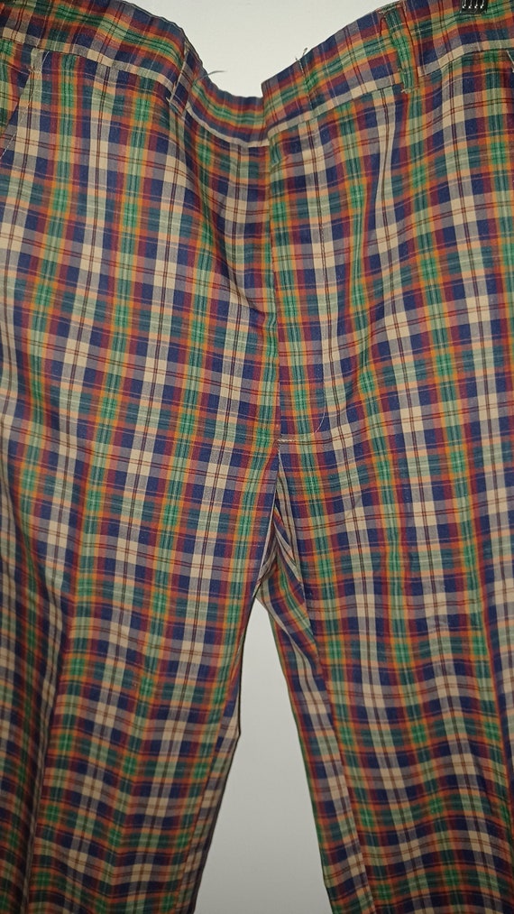 Vintage Plaid Tartan Pants by Haggar 