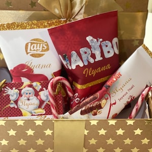 Cœur chocolat Kinder twix - Coffret box cadeau-ikram
