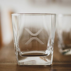 Ripple (XRP) Whiskey Glass