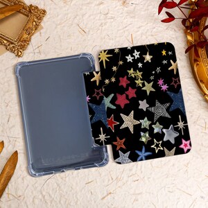 Colorful Star Cute Kindle Case Cover For Paperwhite 1/2/3/4 Kindle Paperwhite 6'' 6.8'' 7'' Case Kindle 10th 11th Cover Girly Kindle Case image 6